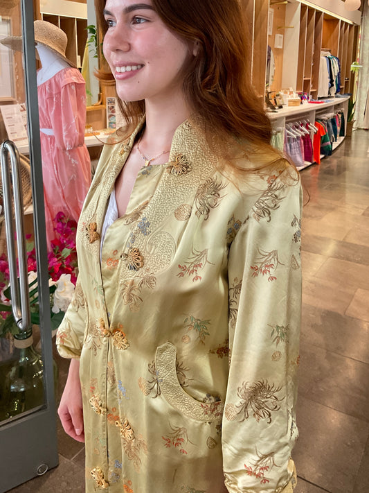 Vintage Kimono ~ Gold Dragon