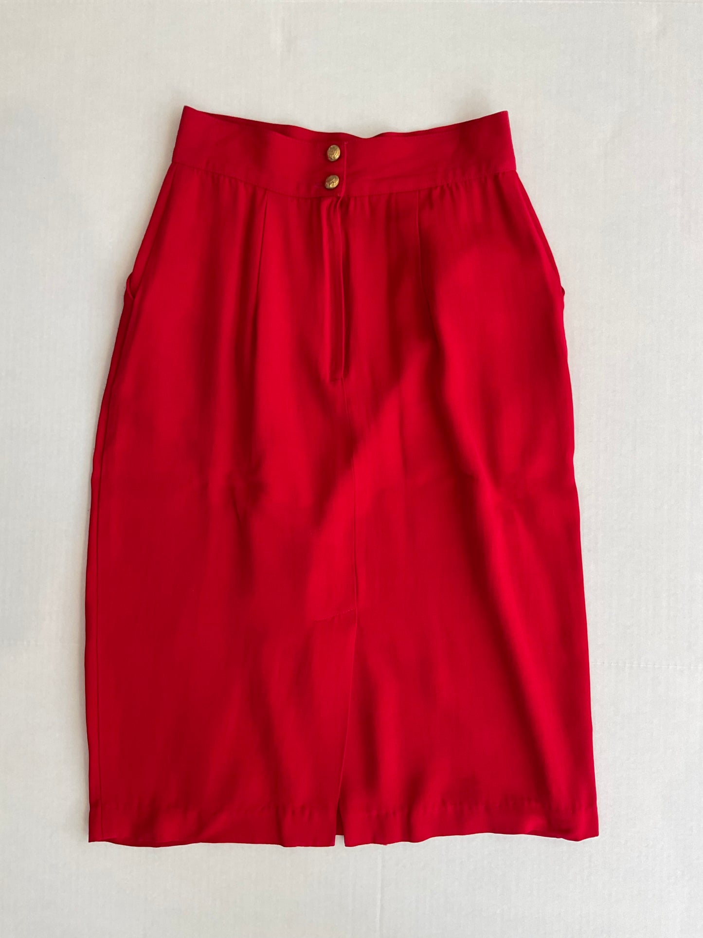 Vintage Bottom ~ Red Skirt