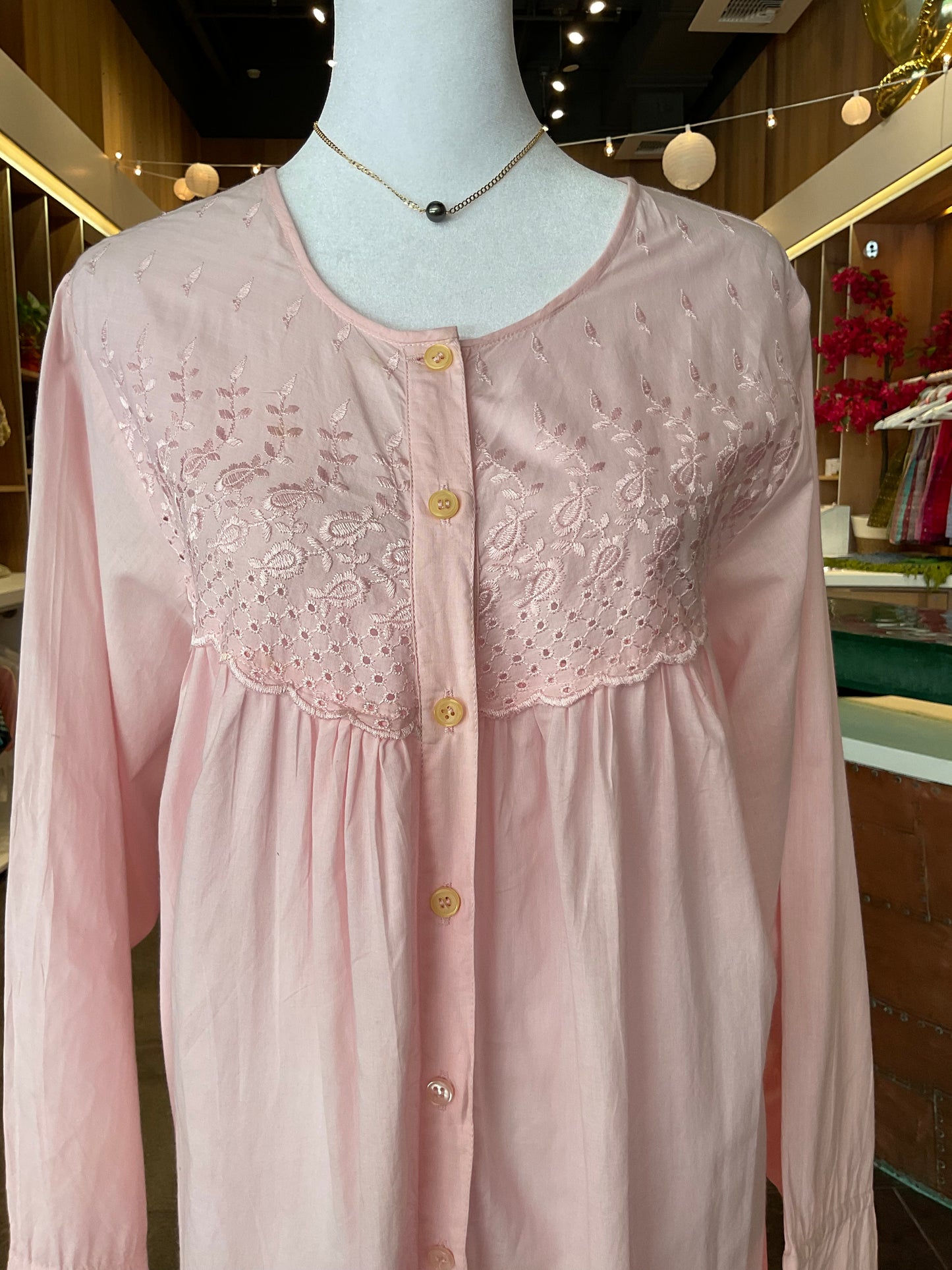 Vintage Dress ~ Baby Pink