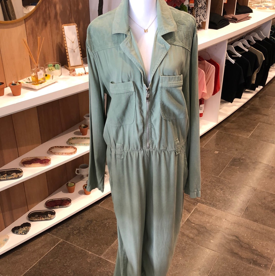 Vintage Jumpsuit ~ Sage - loveatdawn