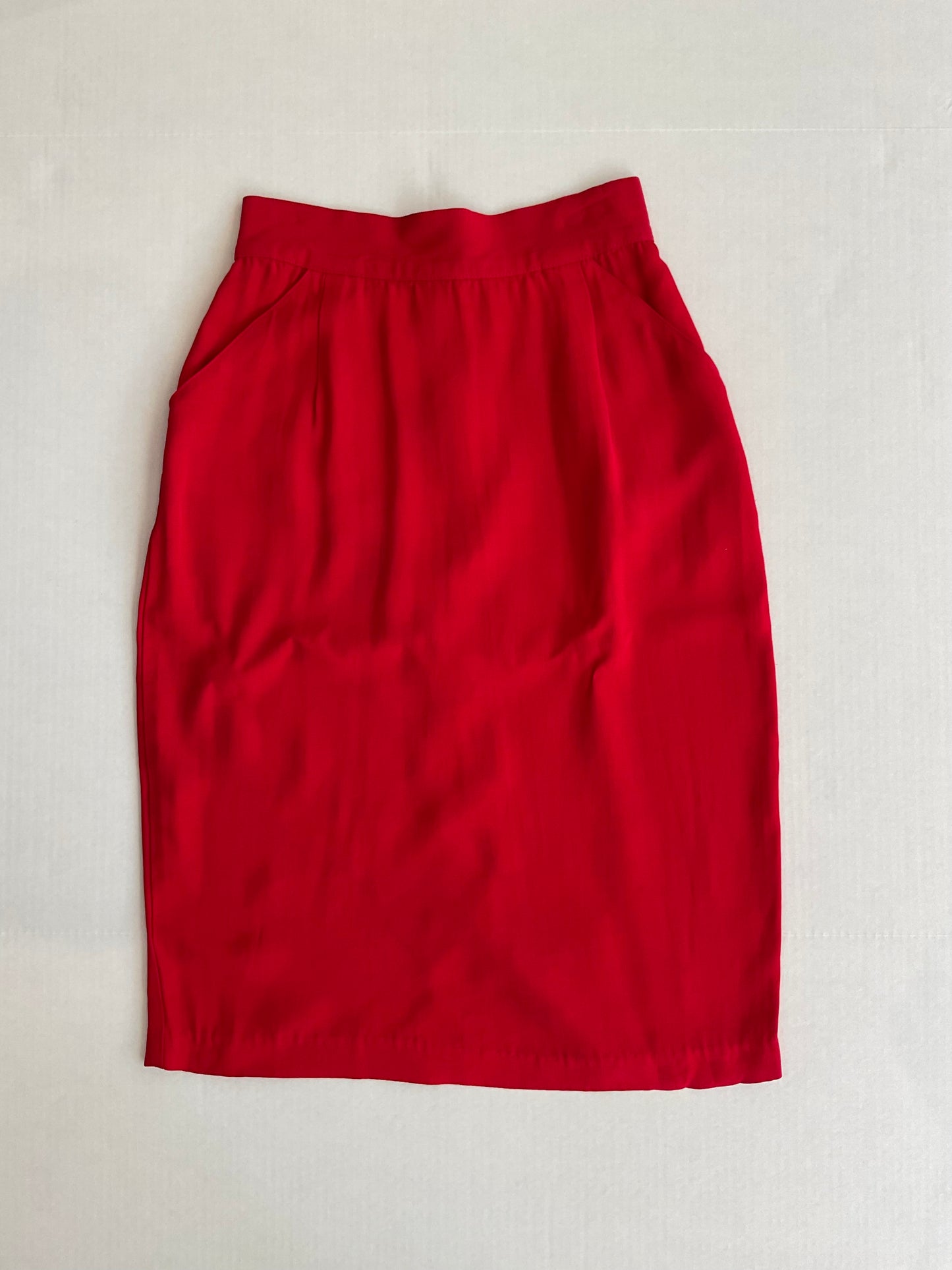 Vintage Bottom ~ Red Skirt