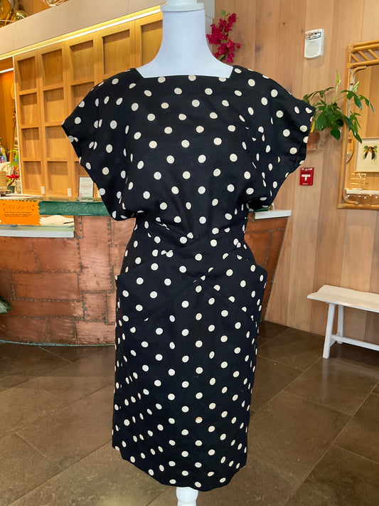 Vintage Dress ~ Polka Dots
